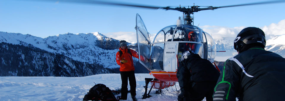 Heli skiing insurance